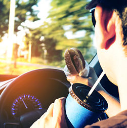 Distracted Driving_Eating and Drinking Behind Wheel
