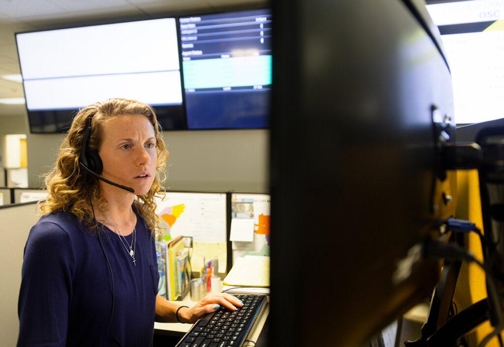 Paden Tennant at work