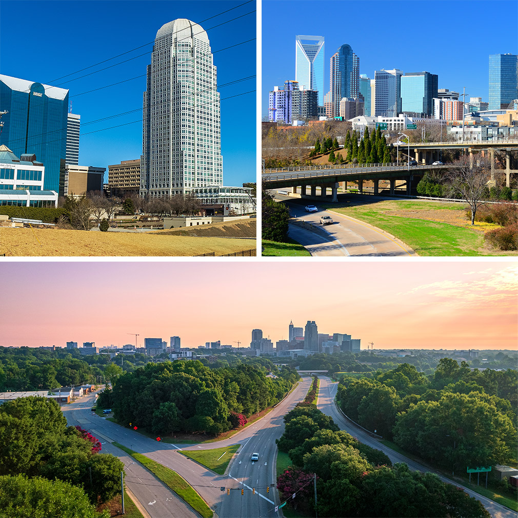 Views of North Carolina