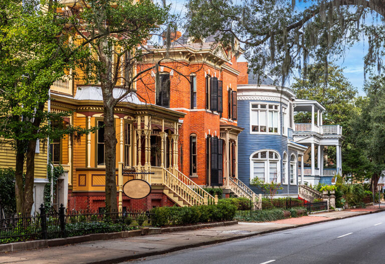 View of a Georgia Street