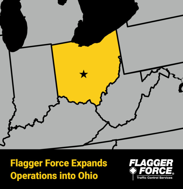 United States map with the state of Ohio colored in yellow.